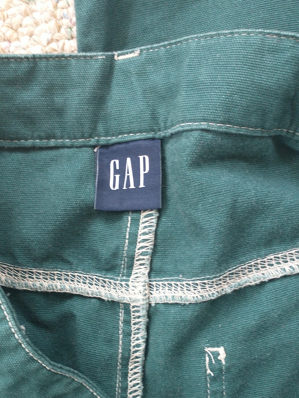 GAP Carpenter Pant Canvas 100% Cotton Size 8 - Picture 3 of 8